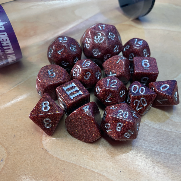 DCC - RPG - DICE SET RUSTED DEATH HULK